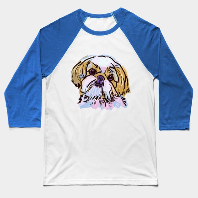 the Shih Tzu love of my life! Baseball T-Shirt by lalanny